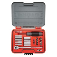 Juego de dados y accesorios de 3/16 a 9/16 25 piezas 122pt Proto