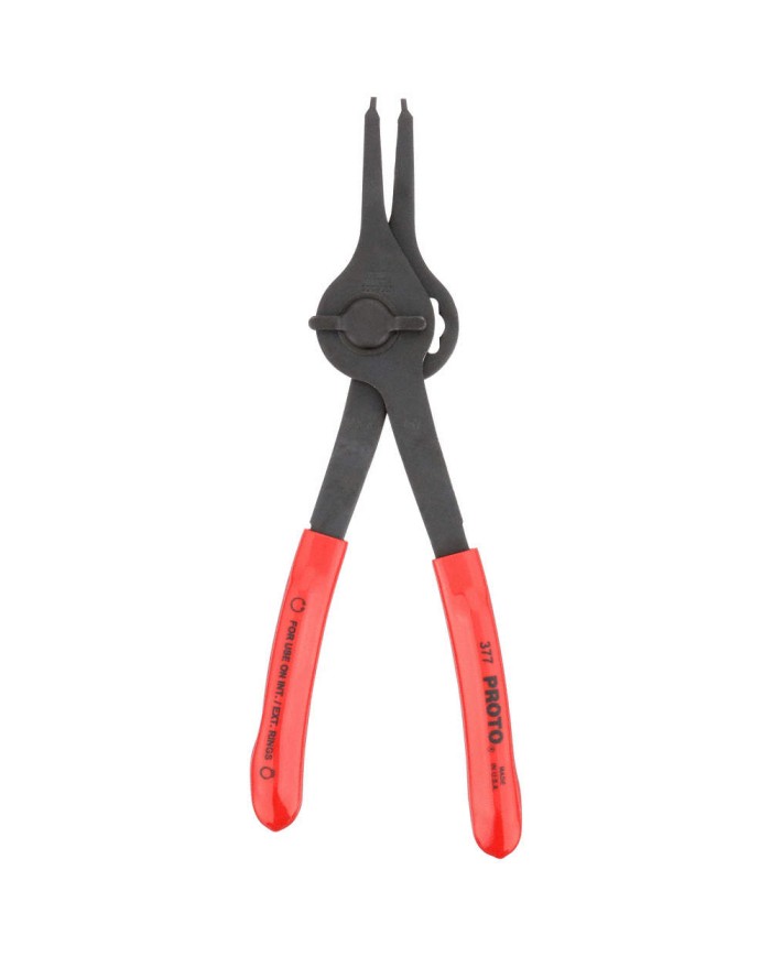Alicate para anillos de retención interior y exterior 9"1/4 recto  0º Proto