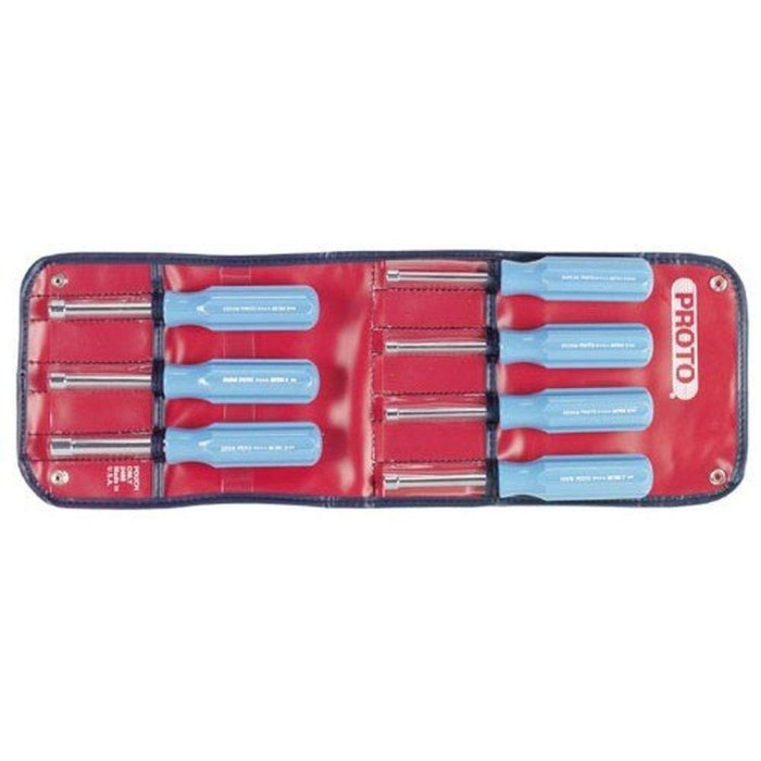 Juego de destornilladores tipo copa 7piezas métricas Proto