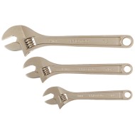 Juego llave francesa 8-12" 3 piezas