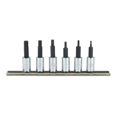 Juego de dados allen de 1/4 de 2 a 66mm 6 piezas Proto