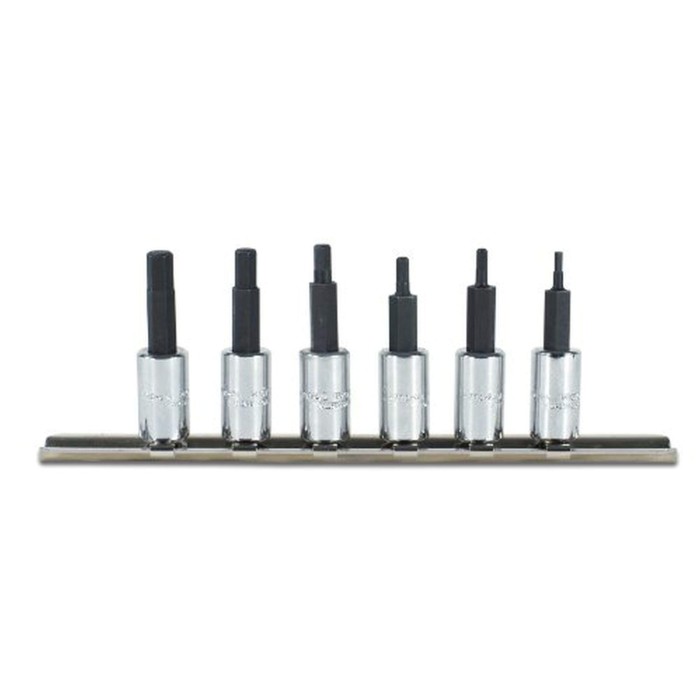 Juego de dados allen de 1/4 de 2 a 66mm 6 piezas Proto