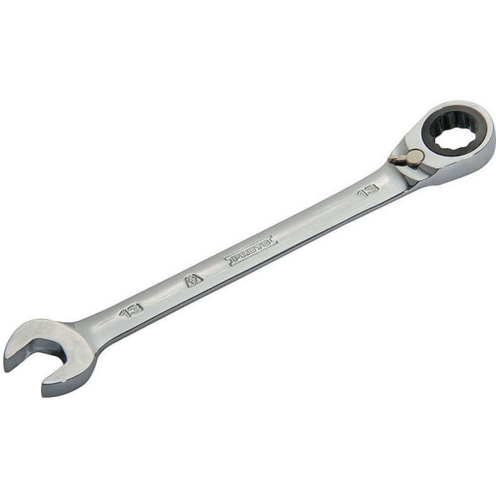 Llave mixta ratchet
