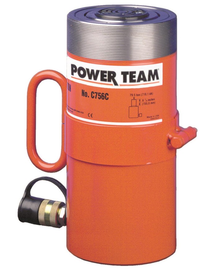 Cilindro Hidráulico 55 toneladas x 6" Power Team