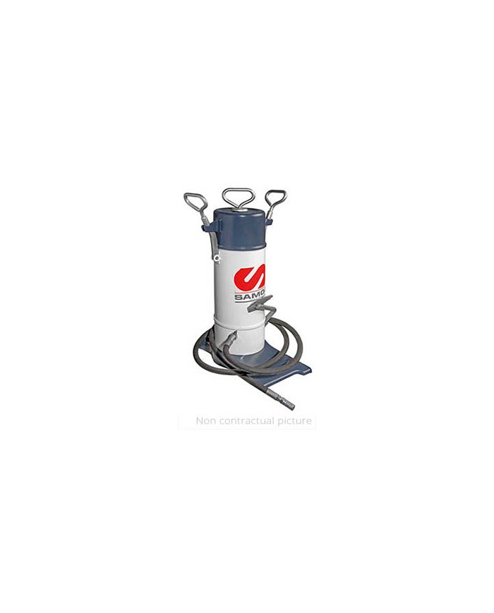 Engrasadora manual con balde 5kg tipo pedal Samoa