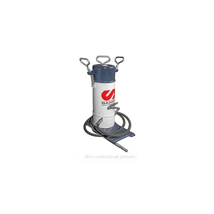 Engrasadora manual con balde 5kg tipo pedal Samoa