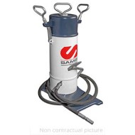 Engrasadora manual con balde 5kg tipo pedal Samoa