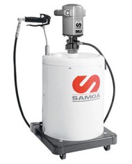 Recolector de aceite tipo tortuga 95lt movil Samoa