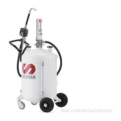 Aceite neumático 70lt con carro con balde y contador PN2 Samoa
