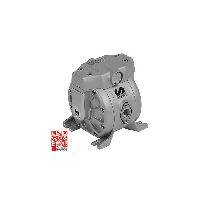Bomba neumática de doble diafragma 1/2 para combustible DF-50 Samoa