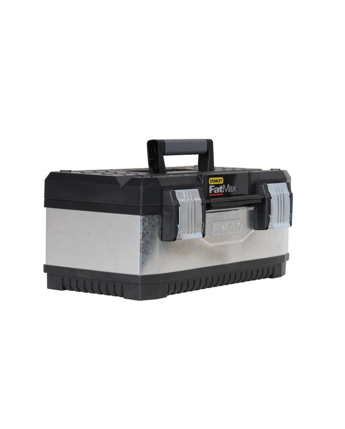 Caja metálica plastica tipo baul con bandeja 20" FatMax. Stanley
