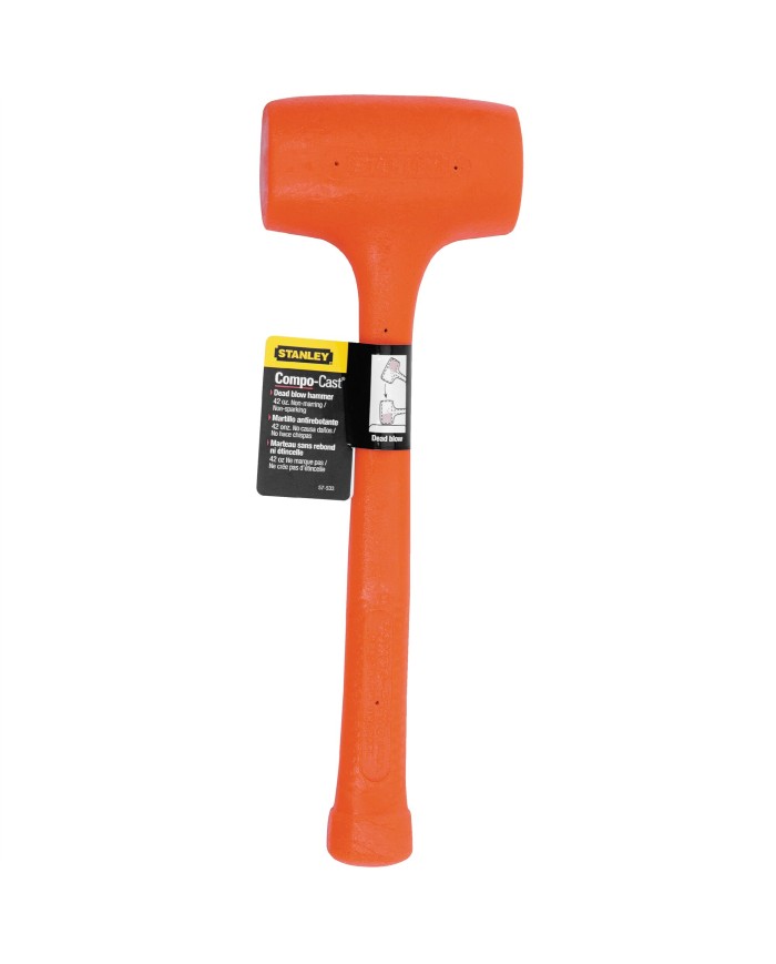 Martillo antirebote compo cast 2,7lb 42oz Stanley
