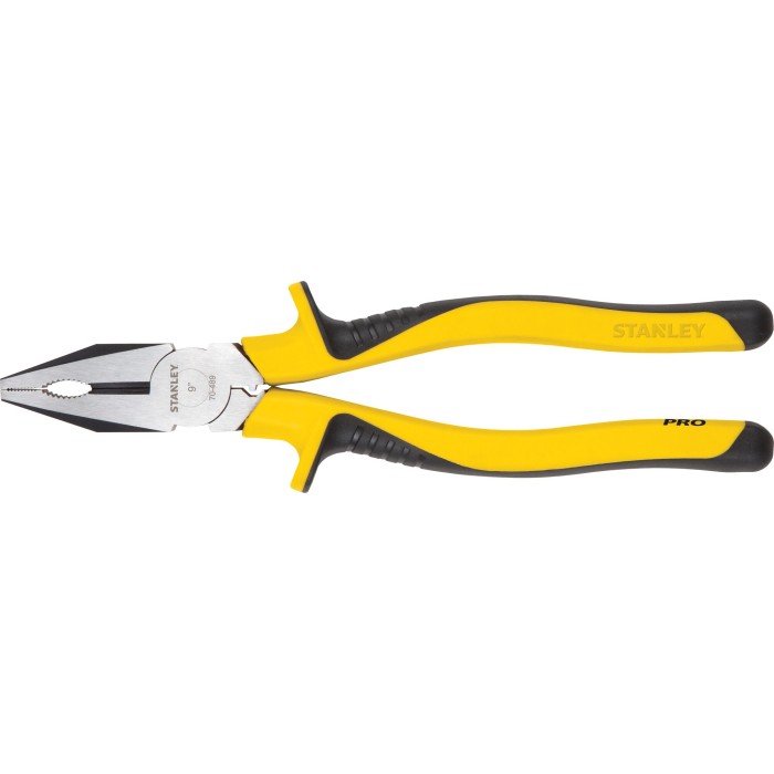 Alicate para electricista 9" crimpers Pro Stanley
