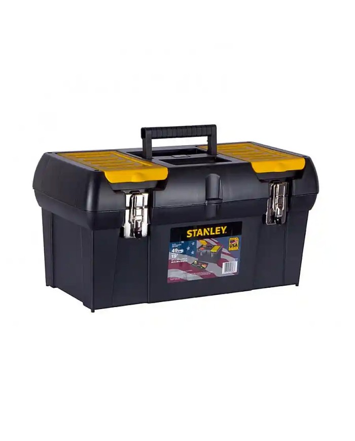 Caja plástica 19" para herramientas con banda Stanley