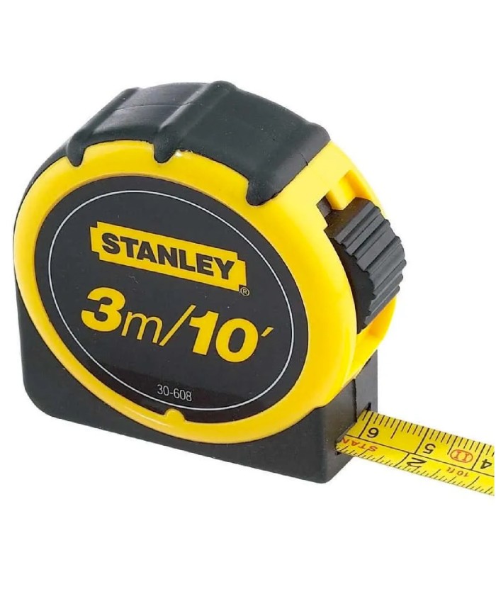 Flexómetro de 3m-10FT x 1/2 Stanley