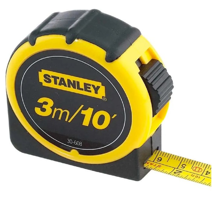 Flexómetro de 3m-10FT x 1/2 Stanley