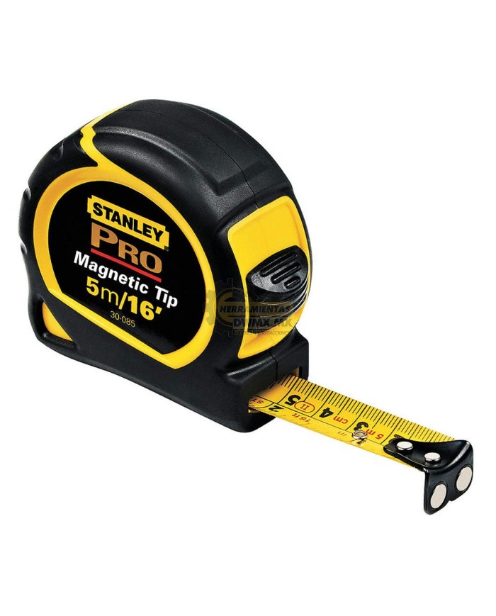 Flexómetro de 5m-16ft x 3/4 Magnético Stanley