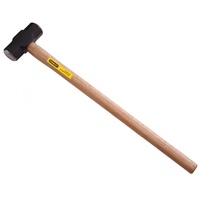 Combo Stanley de hierro 12lb con mango