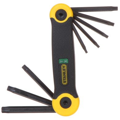 Juego de llaves TORK tipo navaja t9 a t40 8 piezas
