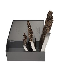 Juego de brocas de cobalto de 1/16 a 1/2 x 1/64 29 piezas TMX