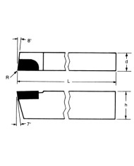 Broca Cilíndrica HSS CO5 de 10MM PT.135°