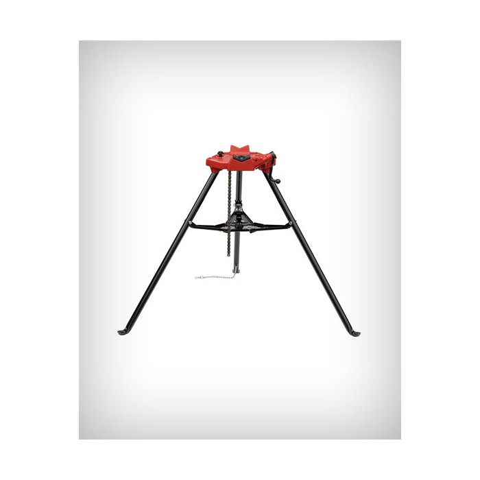 Tripode para tornillo de banco con cadena