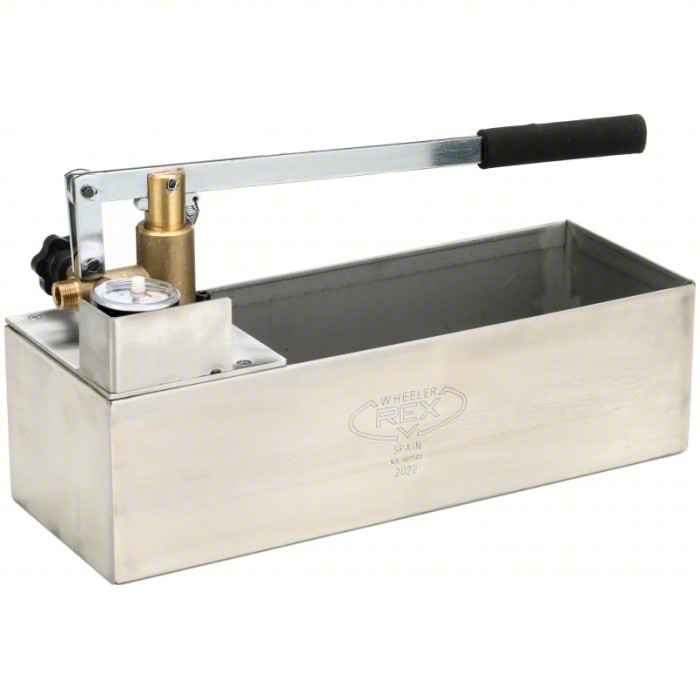 Bomba de prueba manual 870psi