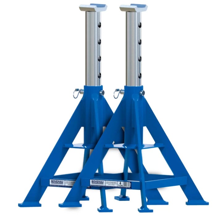 Caballete heavy duty de 4 toneladas Bovenau