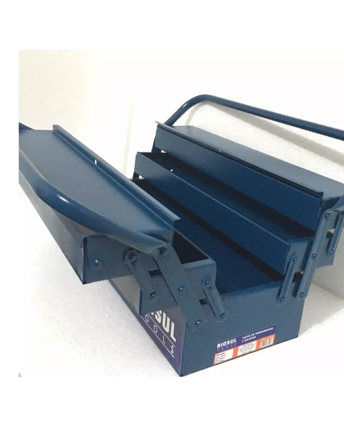 Caja metálica acordeón 5COMP. 20" 500MM RIOSUL