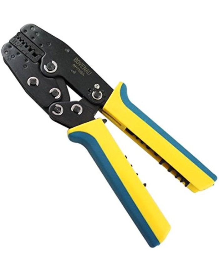 Alicate para engarzar terminales 0,5-6-10mm² Bovenau