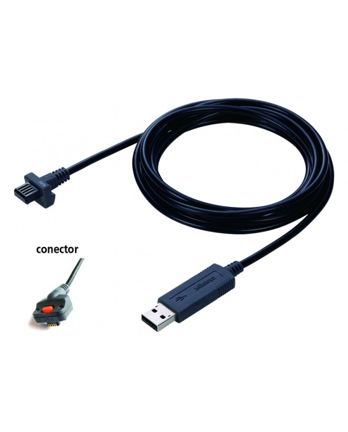 Cable de salida USB Directa Digitmatic IP65 para micrómetro Mitutoyo