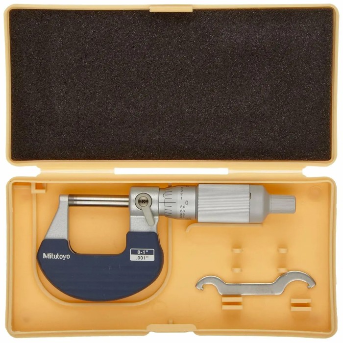 Micrómetro Exterior 0-1" X 0.001" Mitutoyo