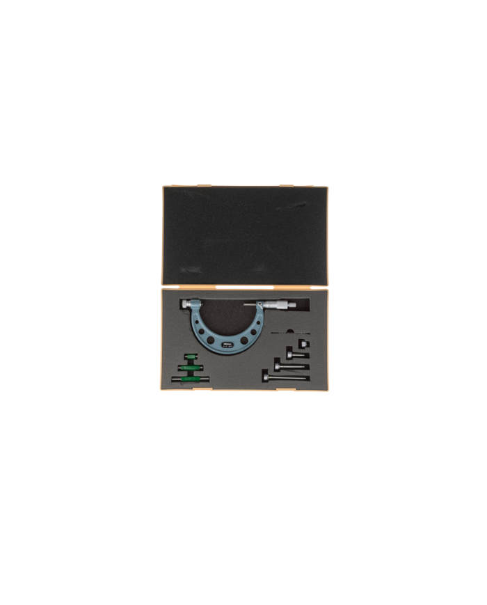 Juego de Micrómetros Exteriores 4 a 8" Mitutoyo