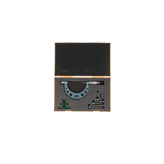 Juego de Micrómetros Exteriores 4 a 8" Mitutoyo