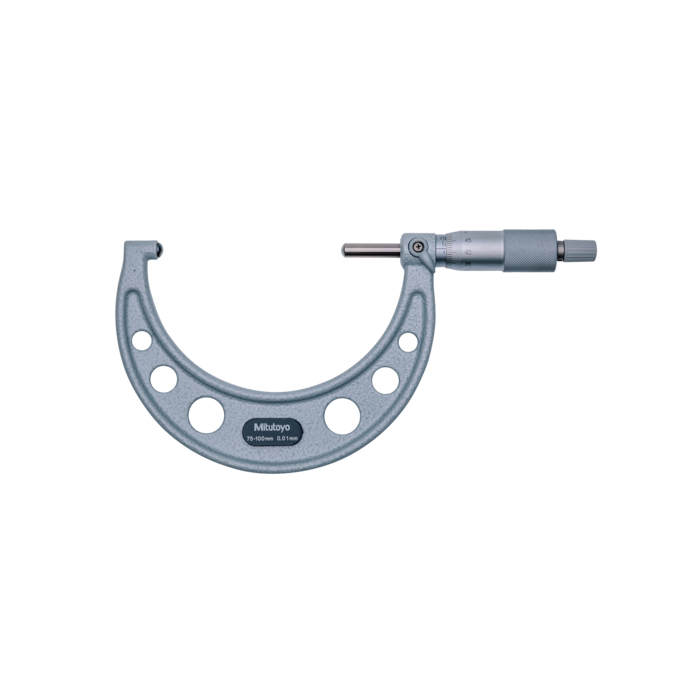 Micrómetro Exterior tipo E-E 75-100 X 0.01mm Mitutoyo