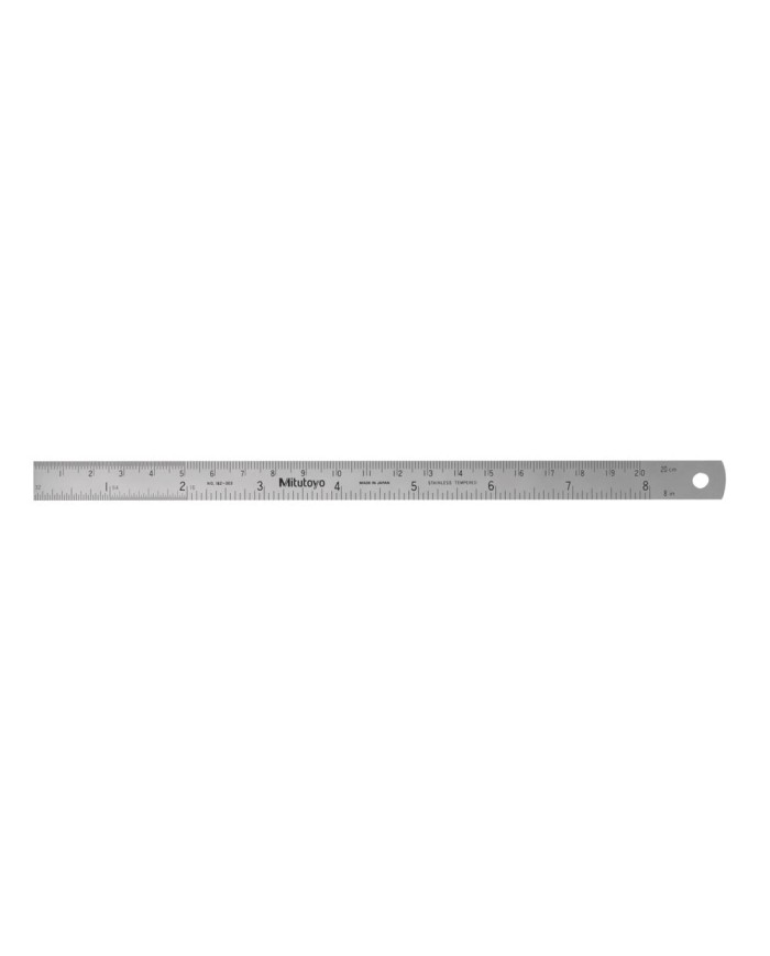 REGLA DE PRECISION 8" x 200MM MITUTOYO