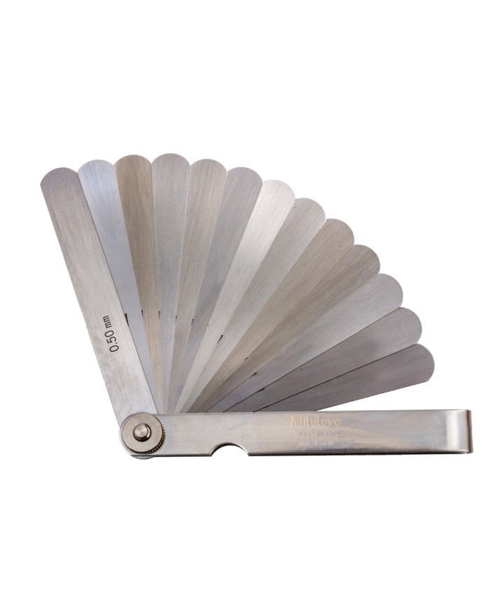 CALIBRADOR DE LAMINAS 4" DE 0,03 - 0,5 mm 13H. MITUTOYO