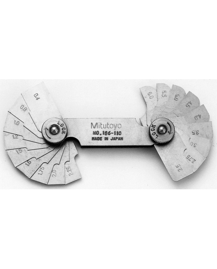 CALIBRADOR DE RADIO 0,4 A 6MM 18H. MITUTOYO