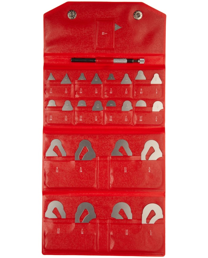 CALIBRADOR DE RADIO 1/64 A 1/2 25H. MITUTOYO