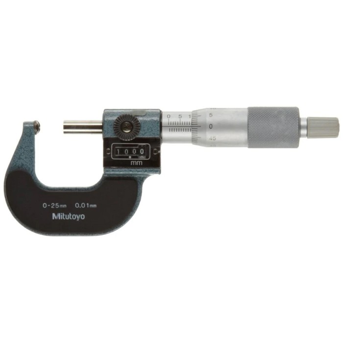 MICROM.EXT. C/MEC. TIPO E-P 0-25 X 0.01MM MITUTOYO