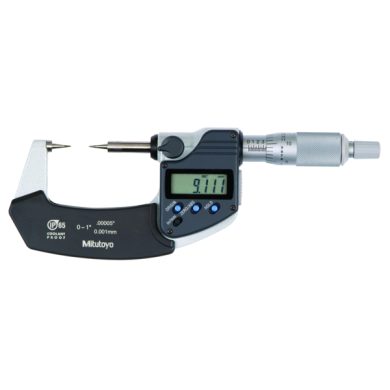 MICROM. DIG. POINT 0-1"/0-25MM IP65 MITUTOYO