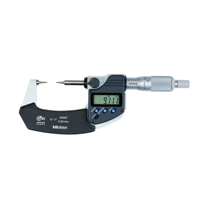 MICROM. DIG. POINT 0-1"/0-25MM IP65 MITUTOYO