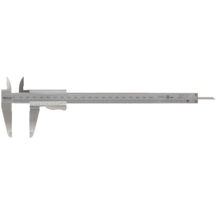 CALIBR. PIE D/REY 150MM x 0.05mm. C/FRENO MITUTOYO