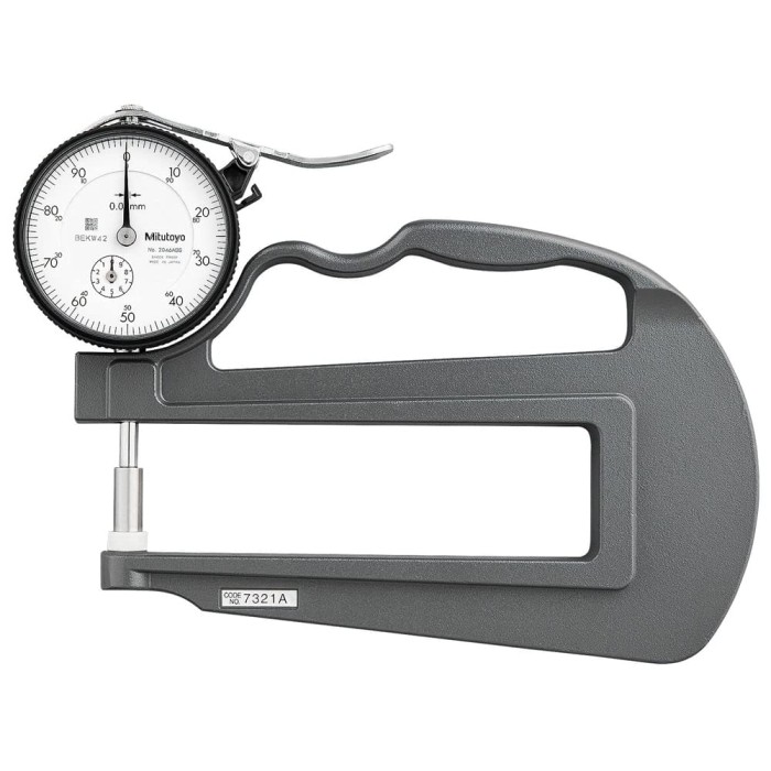 CALIBR. D/ESPESOR TIPO B 0-10MM x 0.01mm. MITUTOYO