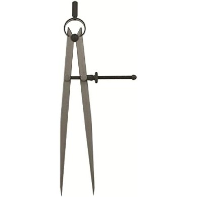 COMPAS DE PUNTAS 200mm/8" AJT.FINO MITUTOYO