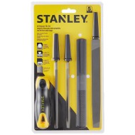 Juego de limas mixtas 150 y 200mm 5 piezas Stanley