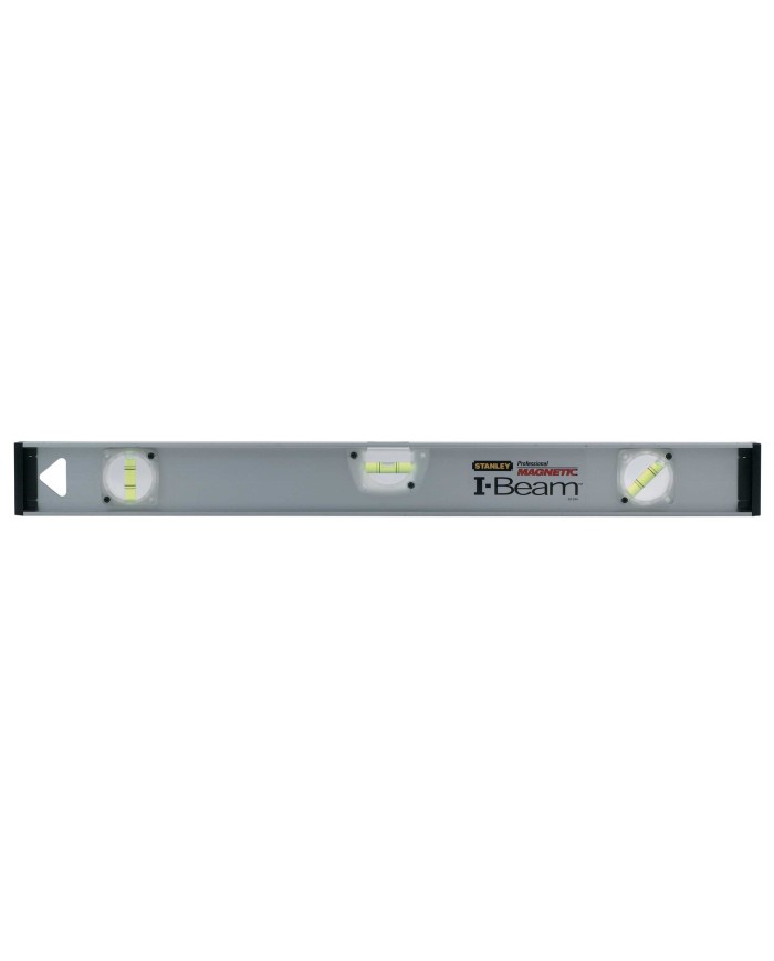 Nivel magnético 24" de 3 burbujas aluminio l-Beam Stanley