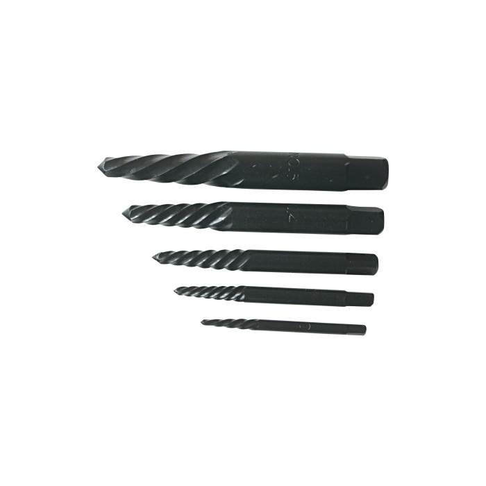 Juego de extractores para pernos rotos 5 piezas Stanley