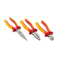 Juego de alicates mixtos aislados 1000V VDE 3 piezas Stanley