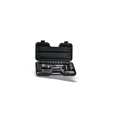 Juego de dados y accesorios 1/2 de 10 a 32 mm 29 piezas Stanley